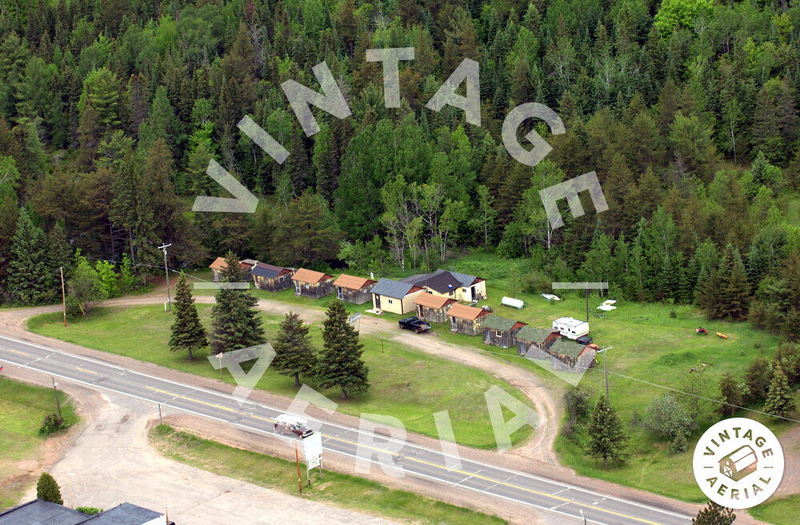 Greenwood Cabins - 2004 Aerial (newer photo)
